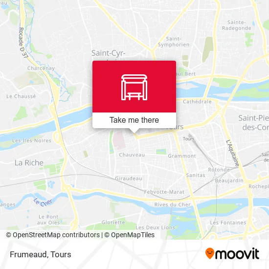 Frumeaud map