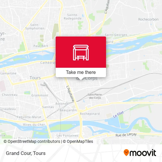 Grand Cour map