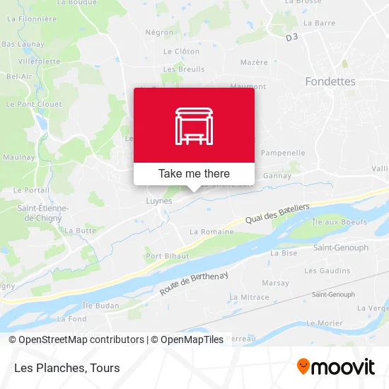 Les Planches map