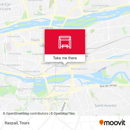 Raspail map