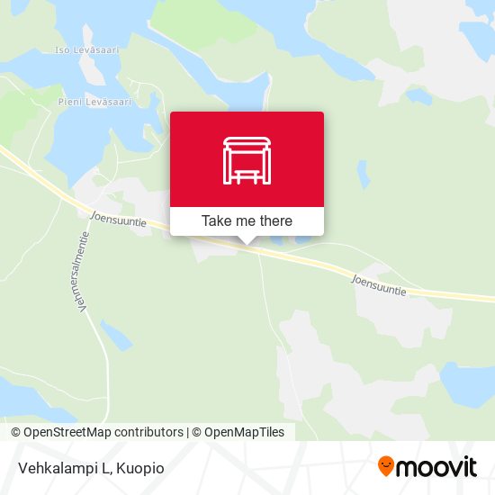 Vehkalampi L map