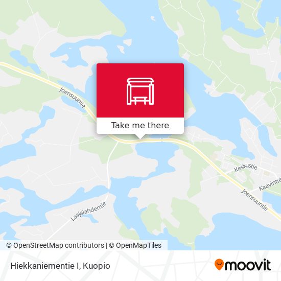 Hiekkaniementie I map