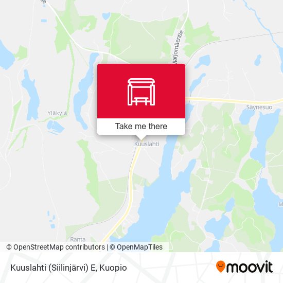 Kuuslahti (Siilinjärvi) E map