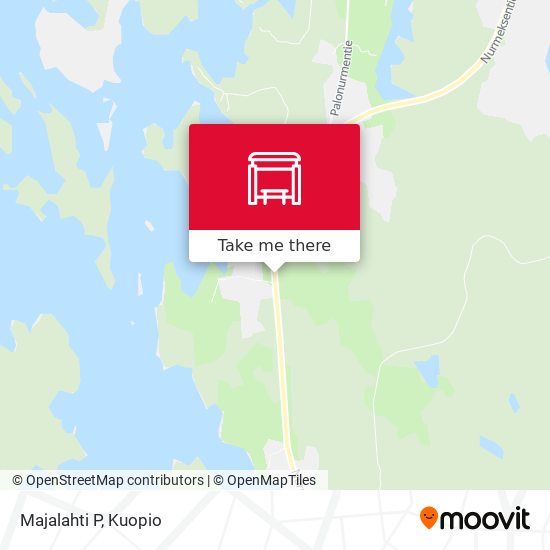 Majalahti P map