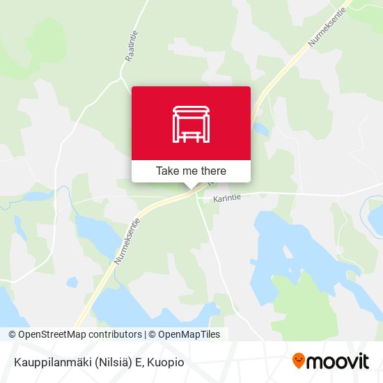 Kauppilanmäki (Nilsiä) E map