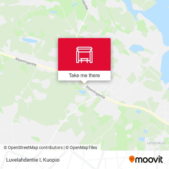 Luvelahdentie I map