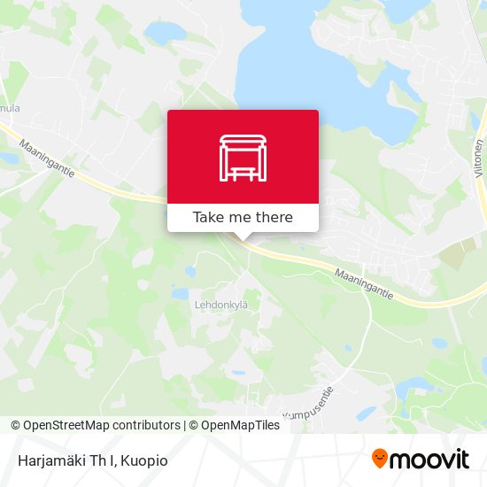 Harjamäki Th I map