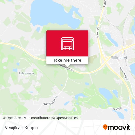 Vesijärvi I map