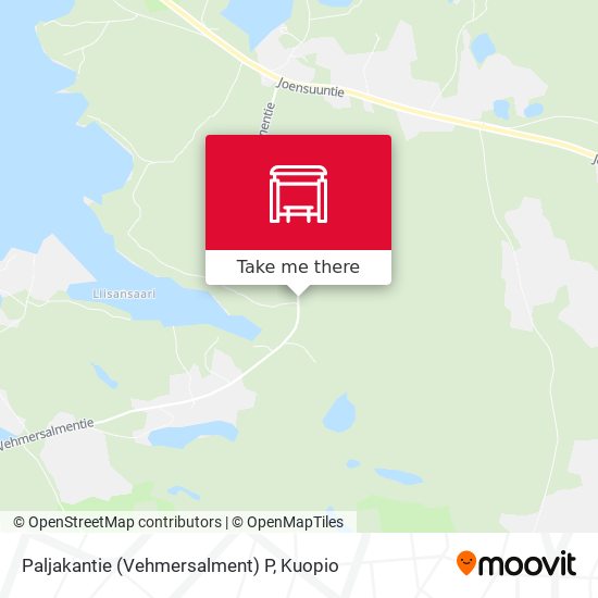 Paljakantie (Vehmersalment) P map