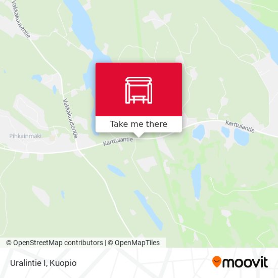 Uralintie I map