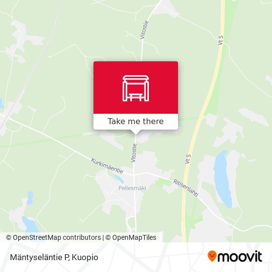 Mäntyseläntie P map