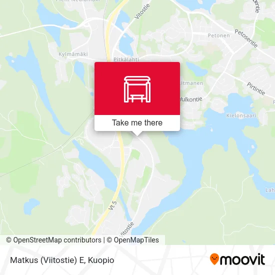 Matkus (Viitostie) E map