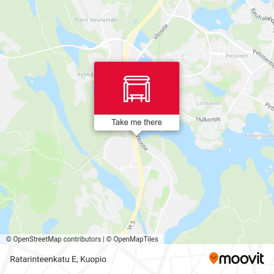 Ratarinteenkatu S map