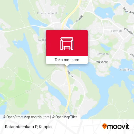 Ratarinteenkatu N map