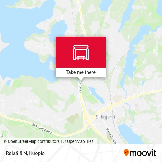 Räisälä N map