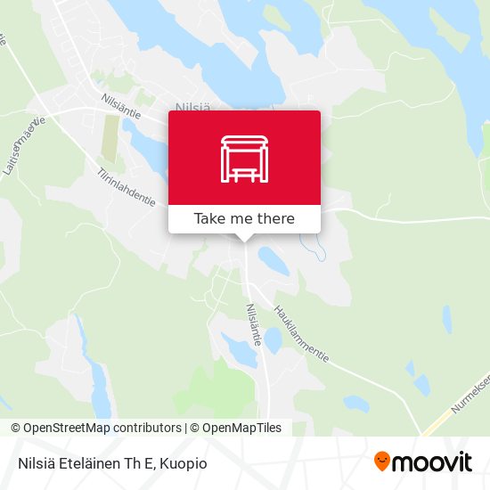 Nilsiä Eteläinen Th E map