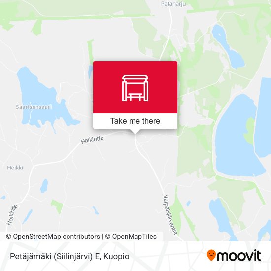 Petäjämäki (Siilinjärvi) E map
