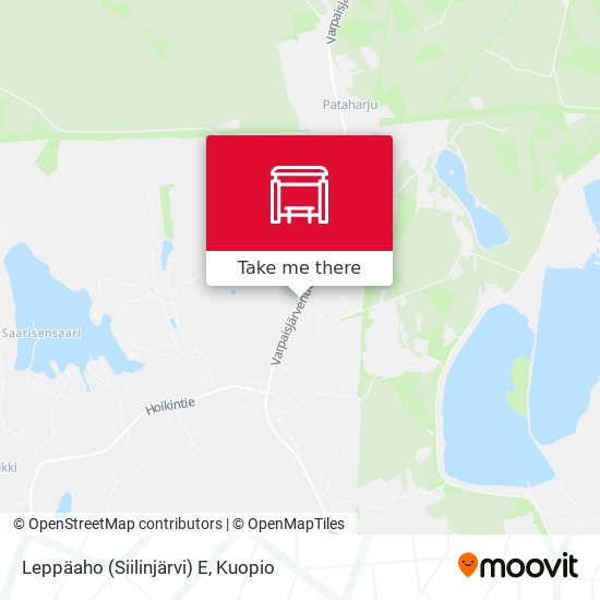 Leppäaho (Siilinjärvi) E map