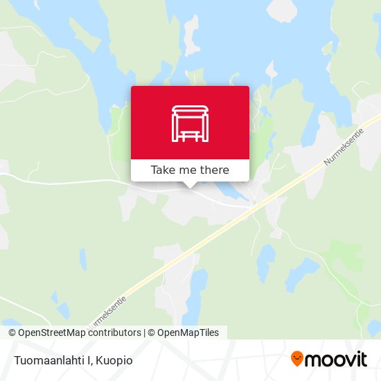 Tuomaanlahti I map