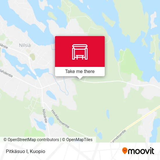 Pitkäsuo I map