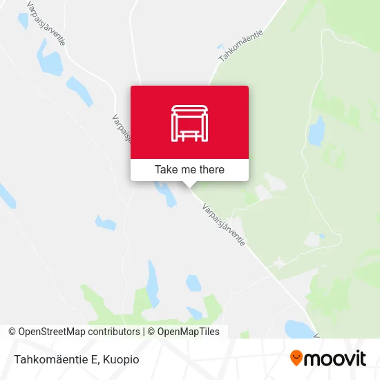 Tahkomäentie E map