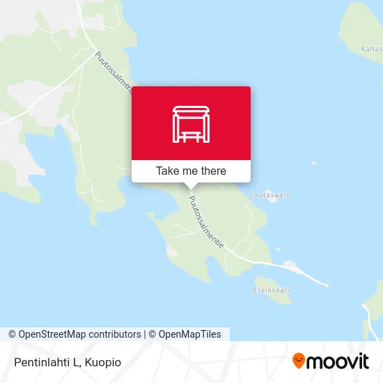 Pentinlahti West map