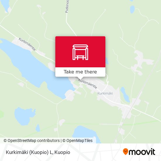 Kurkimäki (Kuopio) L map
