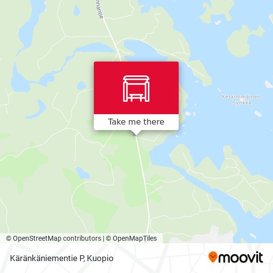 Käränkäniementie P map