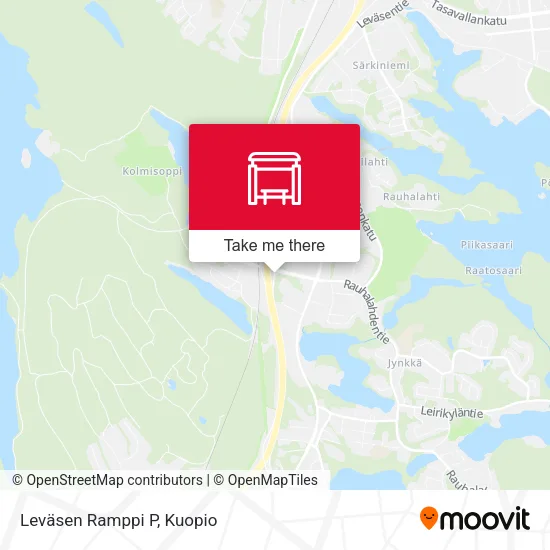 Leväsen Ramppi P map