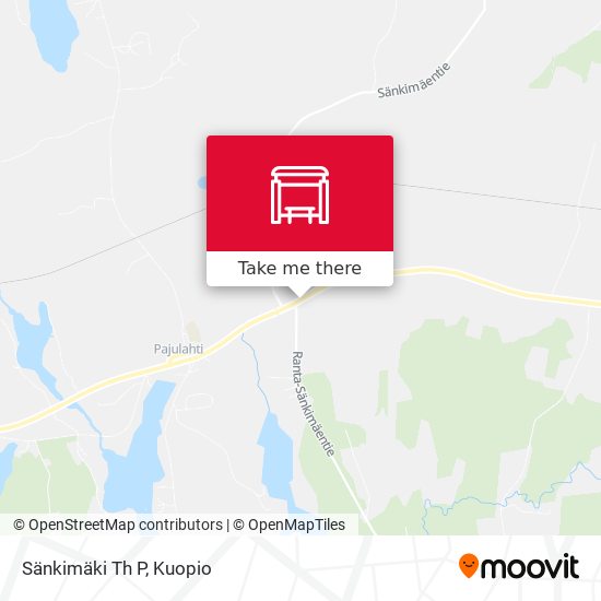 Sänkimäki Th P map