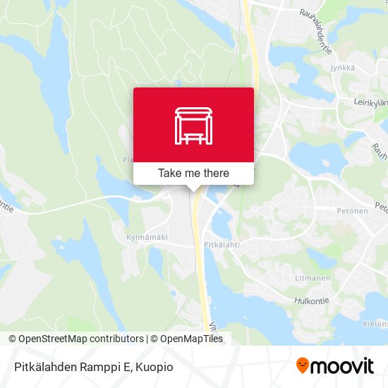 Pitkälahden Ramppi E map