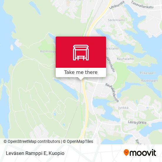 Leväsen Ramppi E map