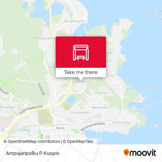 Ampujanpolku P map