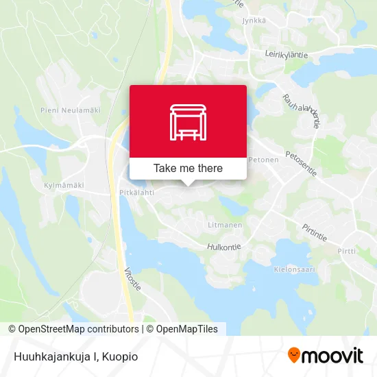 Huuhkajankuja I map