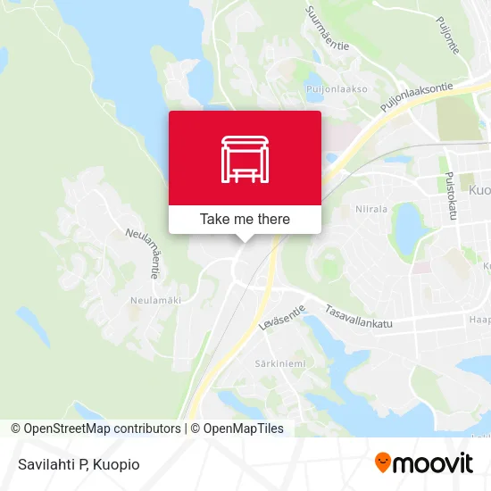 Savilahti P map