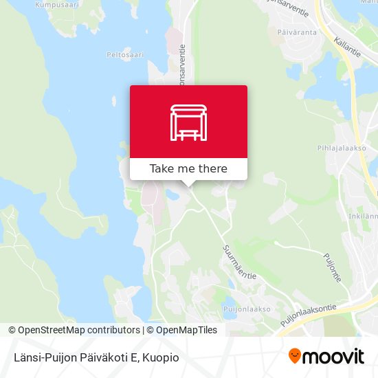 Länsi-Puijon Päiväkoti E map