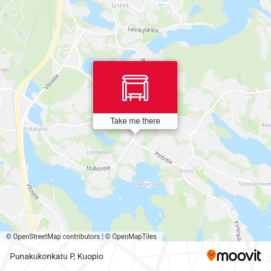 Punakukonkatu P map
