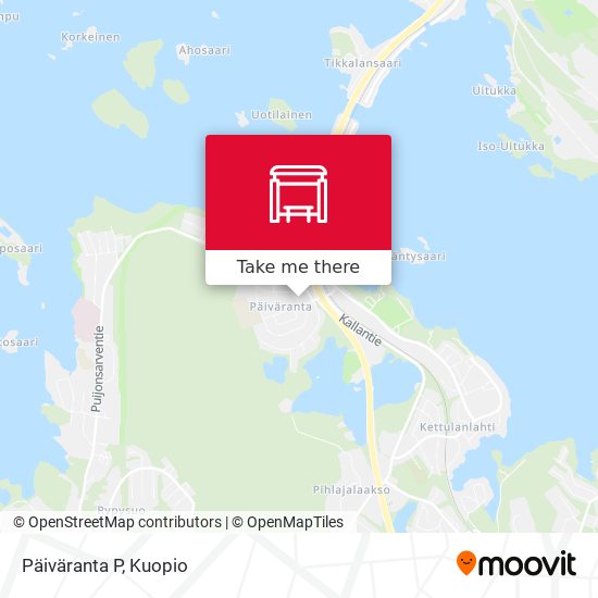 Päiväranta P map