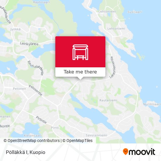 Pölläkkä I map