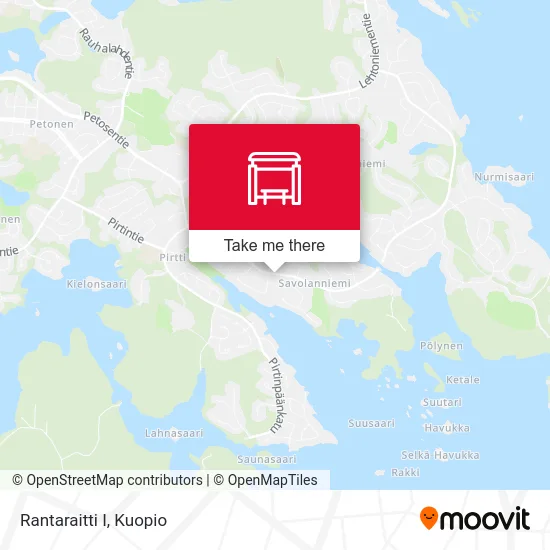 Rantaraitti East map
