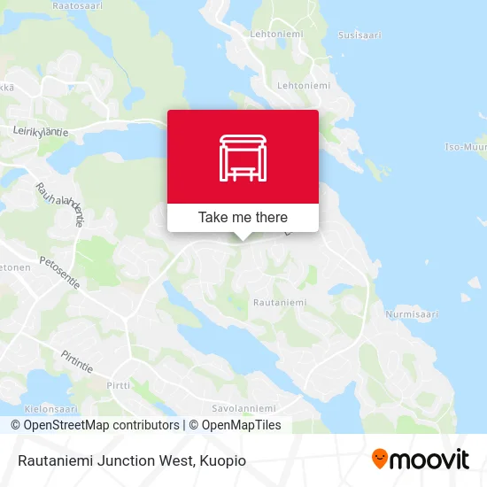 Rautaniemi Junction West map