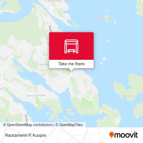 Rautaniemi North map