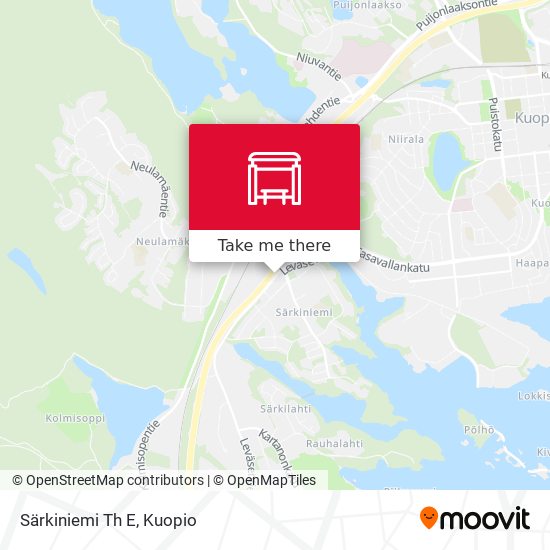 Särkiniemi Th E map