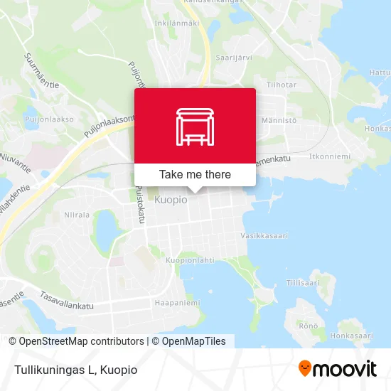 Tullikuningas West map