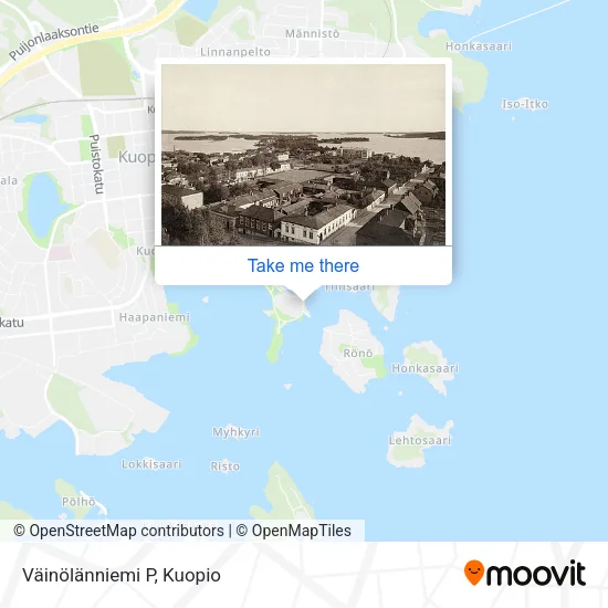 Väinölänniemi P map