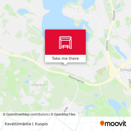 Kevättömäntie I map