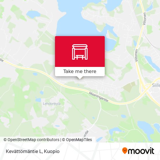 Kevättömäntie L map