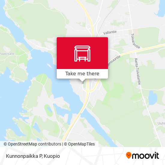 Kunnonpaikka P map