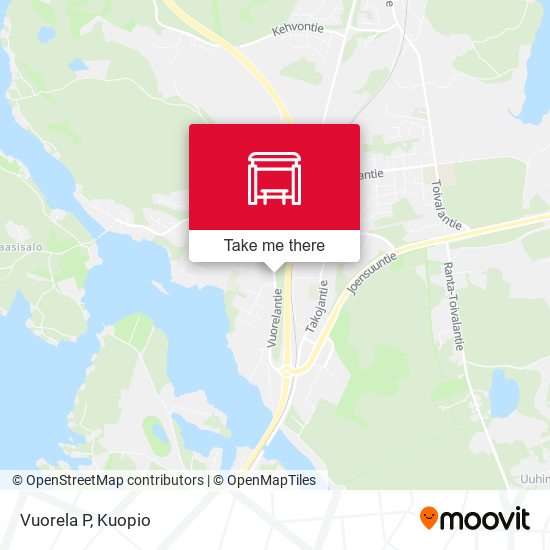 How to get to Vuorela P in Siilinjärvi by Bus?