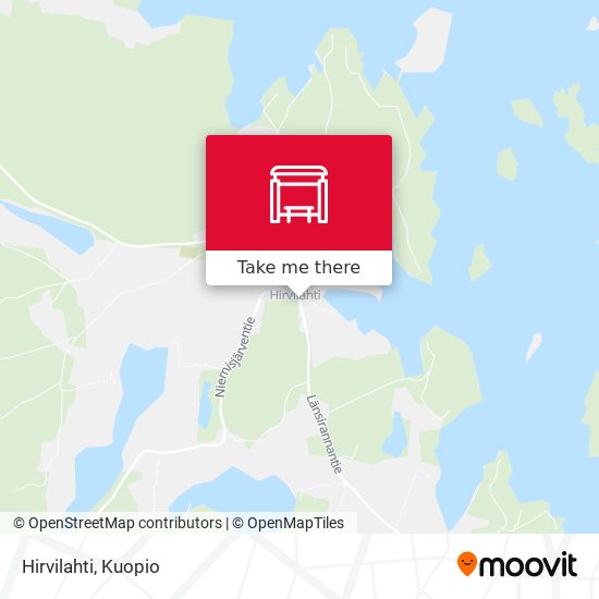 Hirvilahti map